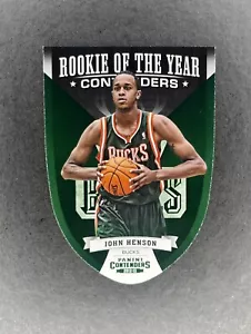 2012-13 Panini Contenders Rookie of the Year #9 John Henson Milwaukee Bucks - Picture 1 of 2