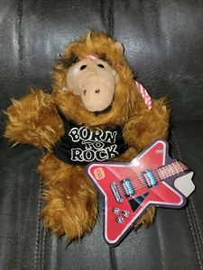 Vintage Alf Handpuppe Plüschtier Born to Rock T-Shirt Burger King. - Bild 1 von 4