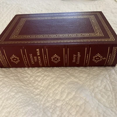 Henry Kissinger-Signed ENDING THE VIETNAM WAR - Easton Press   - Image 1 of 4
