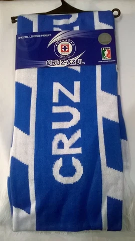 DEPORTIVO CRUZ AZUL MEXICO FMF OFFICIAL SOCCER SCARF RALLY TOWEL futbol worldcup Cover