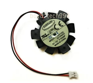 Replace Fan For ASUS GeForce T124010DL HD4550 EAH6450 GT620 GT730 Graphics fan - Afbeelding 1 van 5