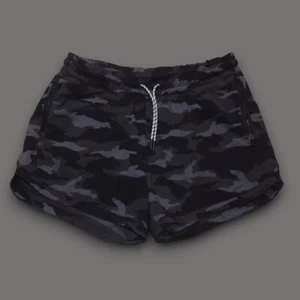 Athleta Girl Sz XXL/16 All Play 3” Short Black Camo Athletic Shorts - Picture 1 of 6