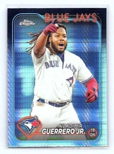 2024 Topps Chrome Vladimir Guerrero Jr. Prizm Refractor #78 Toronto Bluejays - Picture 1 of 2