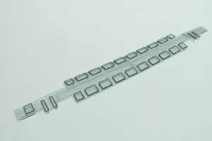 E703 Fleischmann DB AG 1 fascia finestra per doppio piano 8121, 8122, 8123, 8124, 8125 - Foto 1 di 1