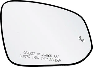 Passenger Right Side Mirror Glass Fits Tacoma 4runner Backing Plate Heated BSD - Picture 1 of 7