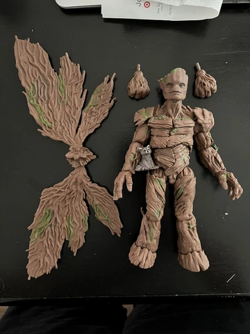 Hasbro Marvel Legends Guardians Of The Galaxy Vol. 3 GROOT Deluxe Figure Rocket Cover