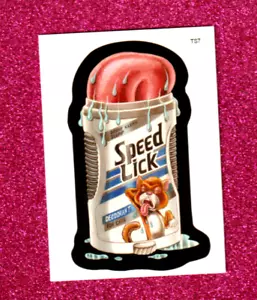 Tarjeta de bonificación Wacky Packages 2009 serie 5 TS7 "Speed Lick" ¡Difícil de encontrar! - Imagen 1 de 2