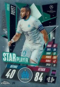 Topps Match Attax Cromo CL 20/21 Nº 174 Dimitri Payet Star Player - Imagen 1 de 1