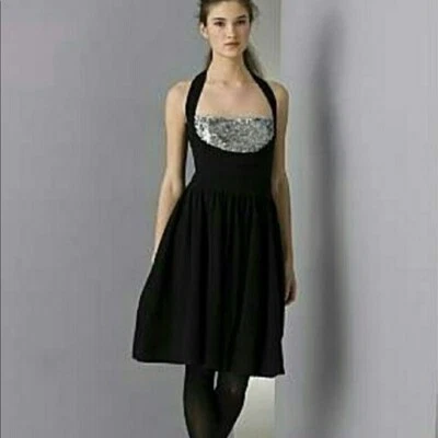 Vestido Suéter Marc by Marc Jacobs Honey Halter Lentejuelas XS Foto 1 de 4