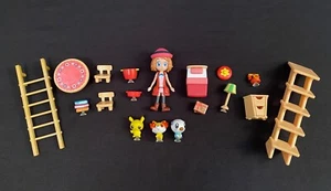 LOTE DE MINIFIGURAS TOMY POKEMON PITAPOKE SERENA PIKACHU FENNEKIN JUGUETES OSHAWOT - Imagen 1 de 5
