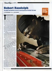 2010 Robert Randolph Pedal Steel Guitarist PRINT ARTICLE Gift for Fan (3107) - Picture 1 of 1