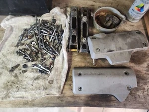 2004 Honda Rancher Trx 350 Es 2x4 Parts Lot Engine Covers Nuts Bolts Pegs - Bild 1 von 1