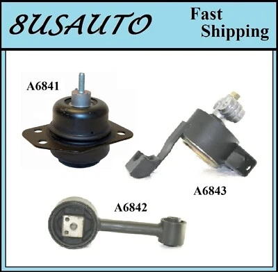 3 ШТ ПЕРЕДНИЙ ДВИГАТЕЛЬ И ТРАНС КРЕПЛЕНИЕ ПОДХОДИТ 2004-2010 CHEVROLET OPTRA 2.0L - Изображение 1 из 4