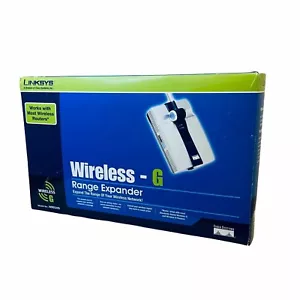 #4201 LINKSYS Wireless-G wifi range expander extender NIB - Picture 1 of 11