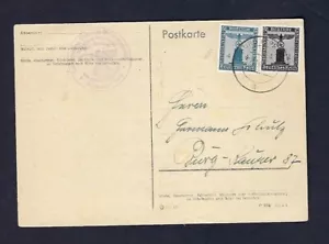 um 1940 Deutschland, Postkarte, Reichsmarken - Bild 1 von 2