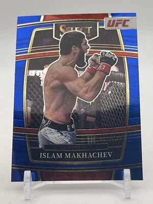 2022 Panini Select UFC #29 Islam Makhachev Blue - Image 1 of 2