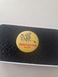 Insignia vintage de Hunters Inn Devon - Imagen 1 de 3