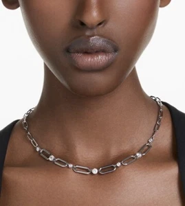 Constella necklaceWhite, Rhodium plated - Picture 1 of 6