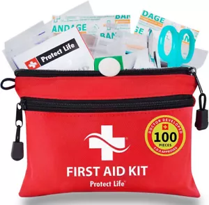 100-teiliges Protect Life Erste-Hilfe-Set für Zuhause/Unternehmen, HSA/FSA förderfähiger Notfall - Bild 1 von 7