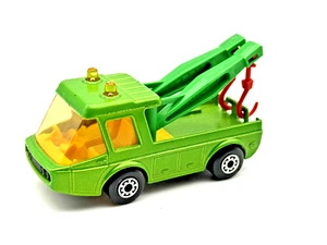Matchbox Lesney MB74 Toe Joe Tow Truck Green w/Black Base Mint in PVC Display - Picture 1 of 4