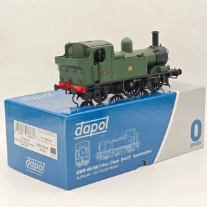 Dapol 7S-006-002 O Gauge 48xx Class GWR Shirtbutton Green 4871 21DCC -Locomotive - Foto 1 di 13