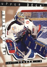 1994-95 Be A Player Blues Hockey Card #R71 Curtis Joseph