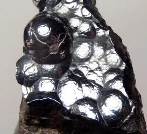 BOTRYOIDAL HEMATITE - beautiful TOP lustrous specimen !!! MOROCCO Taouz /pk101 - Picture 1 of 19