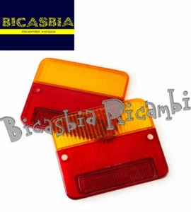 5107 - COPPIA GEMMA FANALE POSTERIORE PIAGGIO APE POKER BENZINA E DIESEL 50 TL - Picture 1 of 1