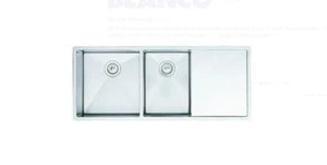 Blanco 48 Inch Undermount Double Bowl Stainless Steel Sink 516217 - Picture 1 of 2