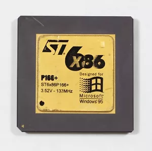 Procesador Socket 7 CPU - ST 6x86 P166+ ST6x86P166+ - PROBADO - Imagen 1 de 2