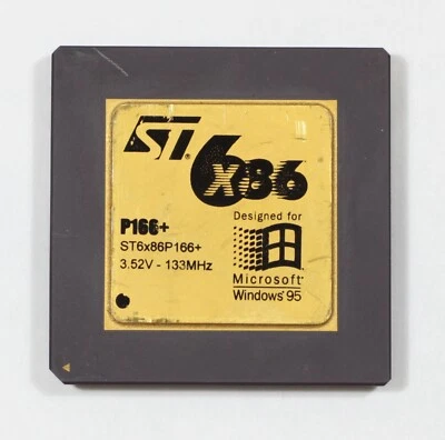 Socket 7 Processor CPU - ST 6x86 P166+ ST6x86P166+  - TESTED - Image 1 of 2