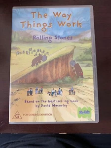 THE WAY THINGS WORK ROLLING STONES DVD Region 4 Rare - Picture 1 of 2