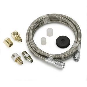 Auto Meter Line Braided SS 3" Dia. 6FT. Length -3AN And 1/8" NPTF Fitting 3236 - Bild 1 von 1
