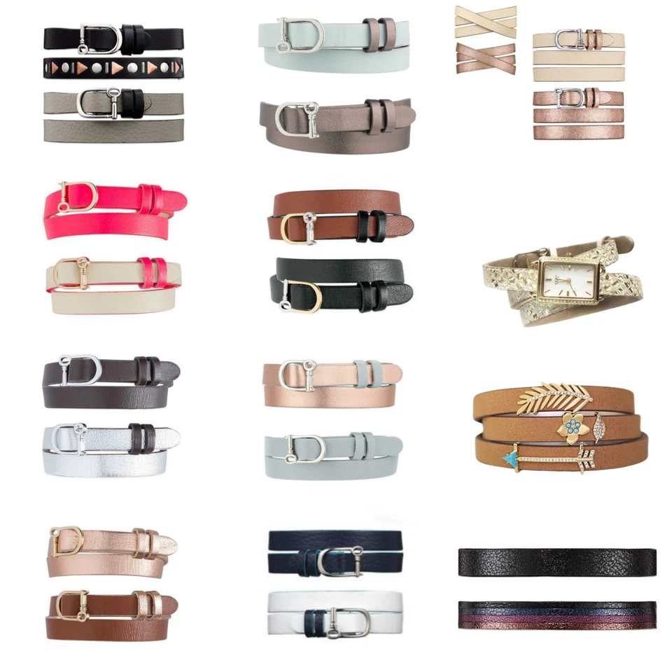 СОХРАНИТЕ коллективный Stella & Dot двойной и тройной кожаный ремешок/обертка/браслет/хранитель - Изображение 1 из 1