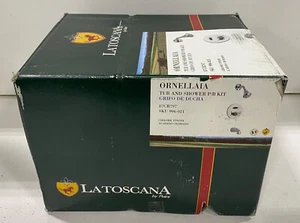 LaToscana 87CR797 Ornellaia Single-Handle Tub and Rain Shower Faucet in Chrome - Picture 1 of 2