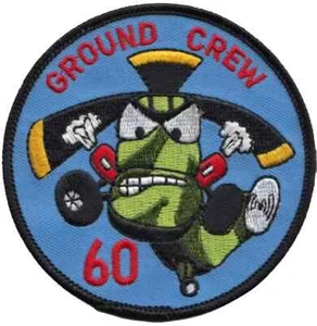 60 Squadron Groundcrew Royal Air Force gestickter Aufnäher Abzeichen - LETZTE PAAR - Bild 1 von 4