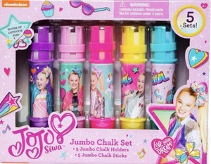 Juego de tiza JoJo Siwa Nickelodeon para colorear niñas jumbo tiza acera - Imagen 1 de 2