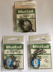 Mustad Tournament Up OCTO Octopus INLINE Circle Hook 39928NP-BN One Price Ship