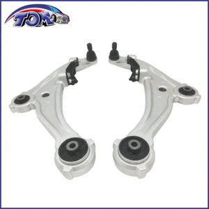 New Pair Of Front Lower Control Arms For 07-13 Nissan Altima 2.5 3.5L - Picture 1 of 5