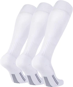 2/3 Pack Soccer Socks Baseball Softball for Youth Kids Boys Girls, Over-The-Calf - Picture 1 of 6