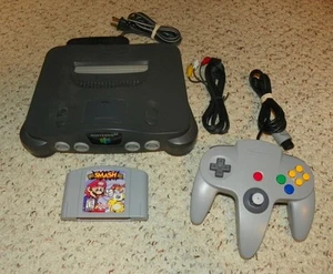 Nintendo 64 / Smash Bros. - Video Game Bundle - Picture 1 of 2