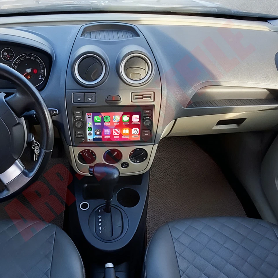 64G Für Ford Fiesta 2005-2008 Android 15 Apple Carplay Autoradio GPS Navi WIFI - Bild 1 von 4