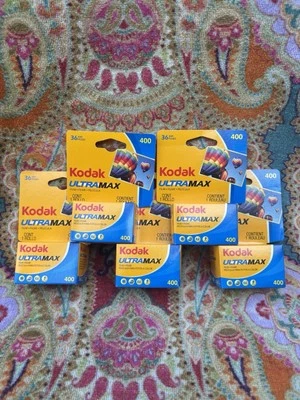 5x Rolls - Kodak UltraMax 400 Colour Negative 35mm Film (36 exposures) 135/36 36 - Image 1 of 2