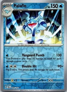 Palafin Reverse Holo Uncommon SV05: Temporal Forces 049/162 Near Mint - Picture 1 of 2