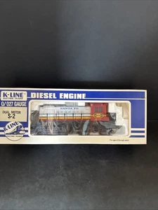 K-LINE K2213 Santa Fe MP-15 Dual Motor Diesel Switcher Engine NEW in OB - Picture 1 of 11