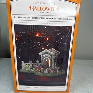 Department 56 Halloween R.I.P PET CEMETERY #6011442 - NEW - Picture 1 of 6