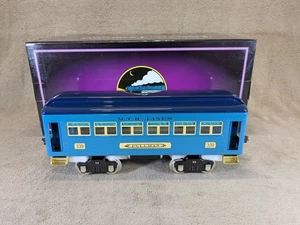 MTH 10-5013 Tinplate Traditions 300 Series Std Gauge Passenger Car Two-Tone Blue - Picture 1 of 24