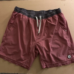 Vuori Kore Shorts Men's XXL Lined Gym Performance Stretch 7" Inseam Yoga Workout - Picture 1 of 11