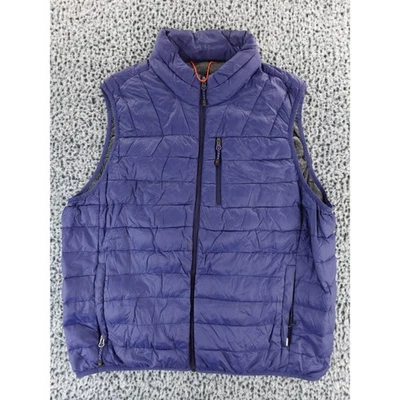Hawke & Co Sport Mens Puffer Vest Purple Dynamic Sport Fiber Size XL - Image 1 of 4