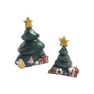 Eddie Walker Midwest of Cannon Falls Christmas Tree Lot of 2 Christmas Figurines - Picture 1 of 5